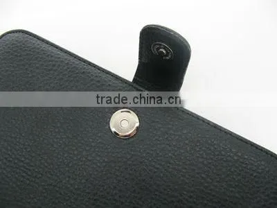 Litchi leather mobile phone cases for Samsung P1000
