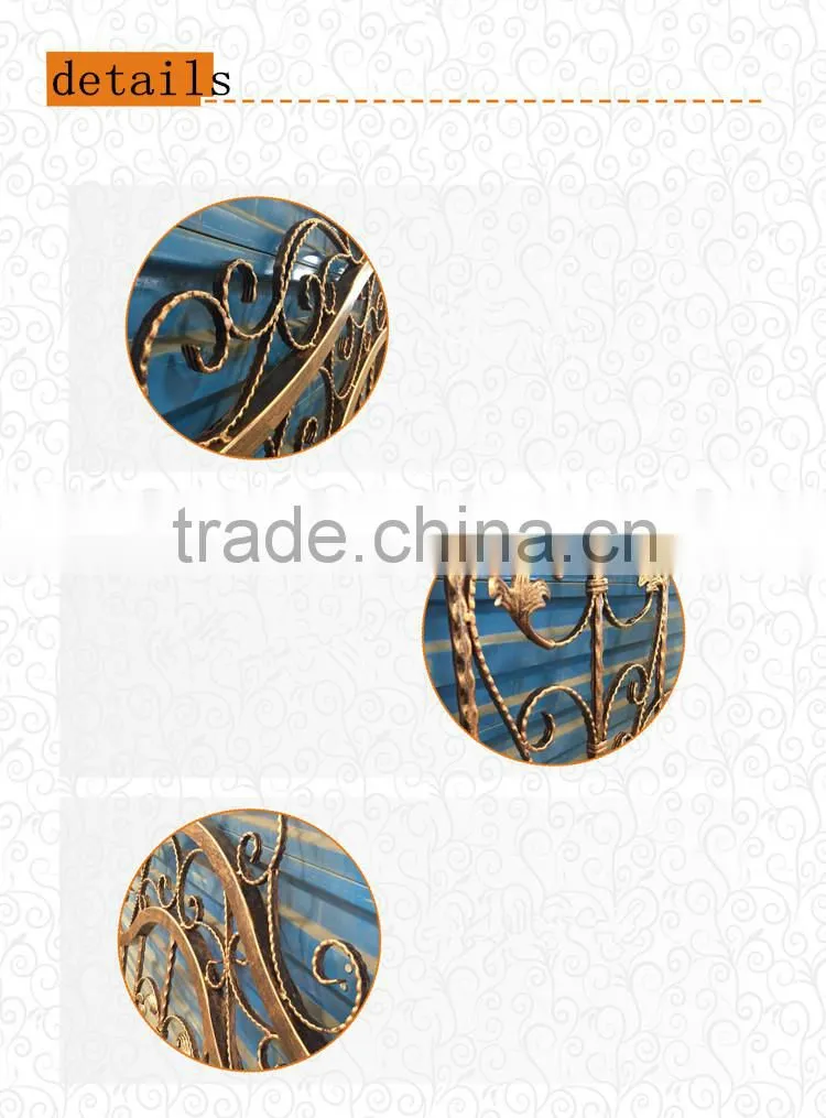 Alibaba China wholesaler new design iron main gate iron pipe gate design