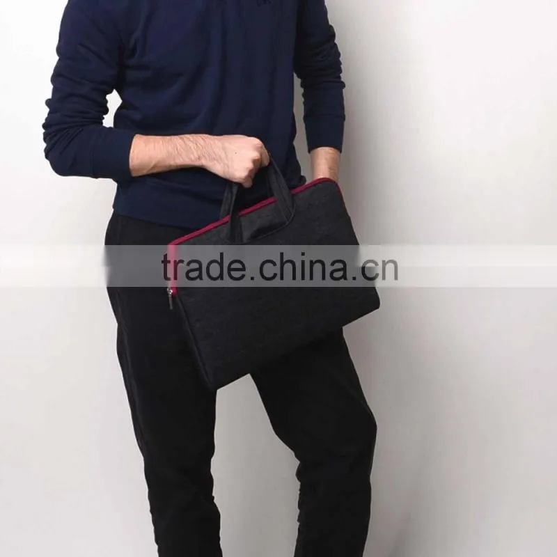 New Model Wholesale Neoprene Computer Laptop Sleeve Bag, Fashionable Laptop Computer Bag