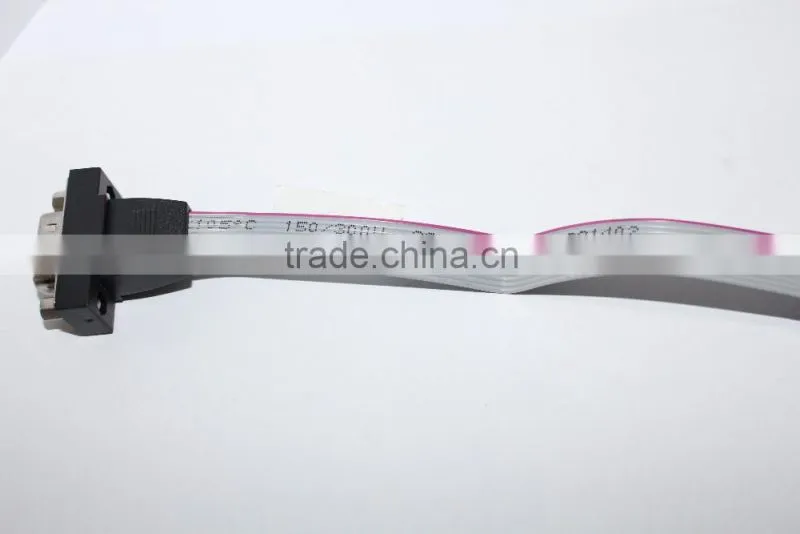 KSM DB Terminal wire & cable harness custom 2.54mm wire to board idc flat cable assembly