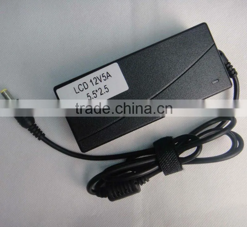GOOD quality 12v 5a LED power supply for LCD