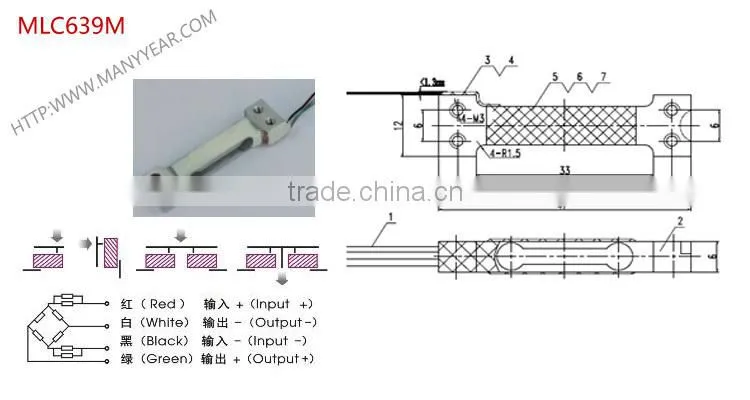 baby scale load cell, mini weight sensor