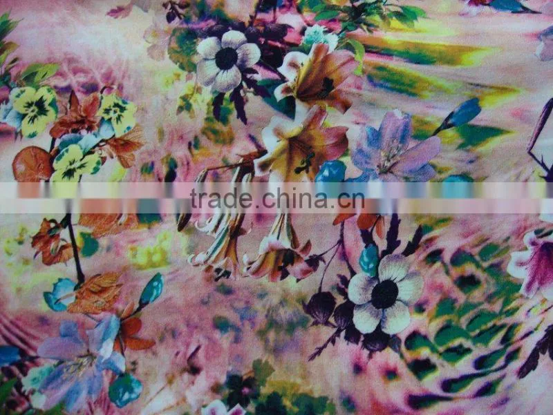 100% rayon soft digital fabric made in China