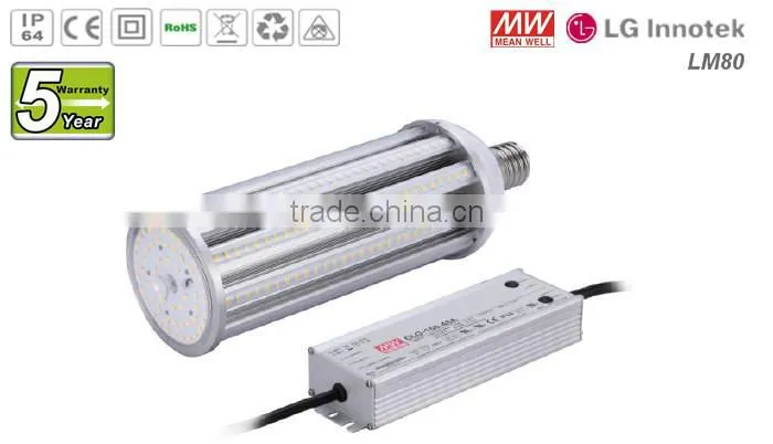 5 year warranty 400w metal halide replacement led corn bulb