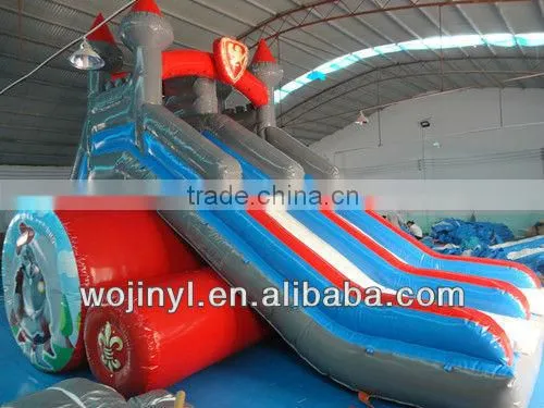 Iarge commercial inflatable dry slide for sale