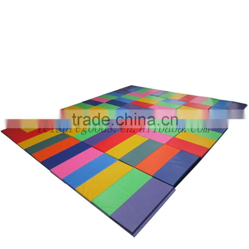 8' x 4' x 2" PU leather home gym equipment cheap gym floor mats