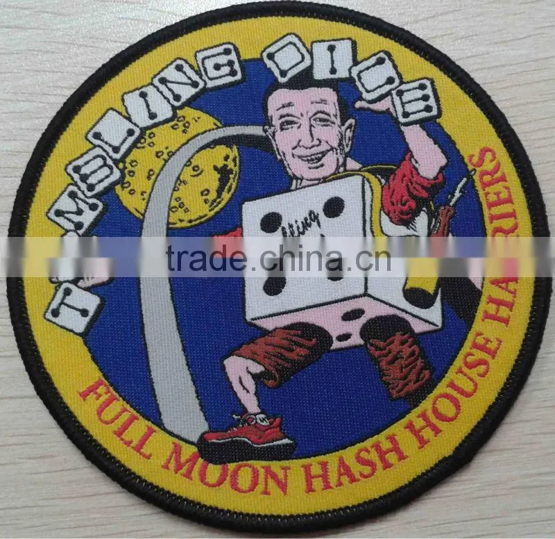 machine Woven patch /badge