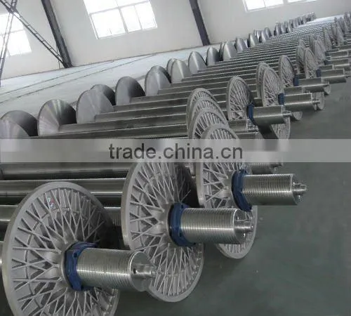 Warping beam for water jet loom