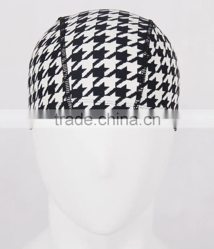 CNYE printed swimming cap soft breathable general swimming caps men lycra swim cap women high quality new design