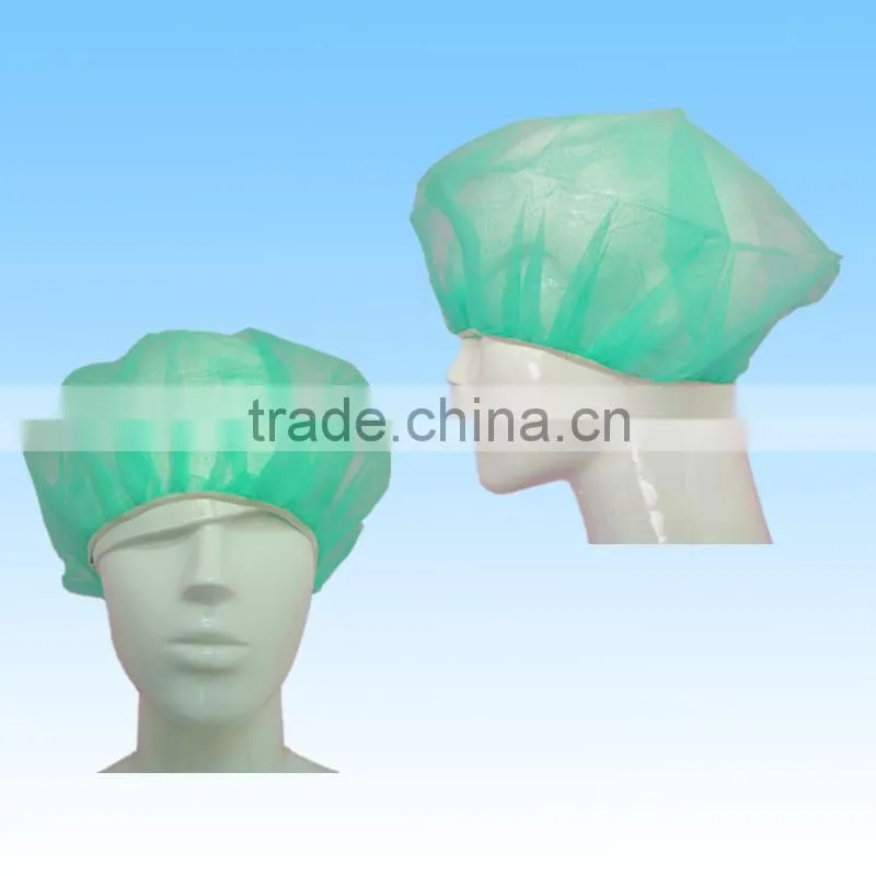 disposable pp medical doctor bouffant clip cap