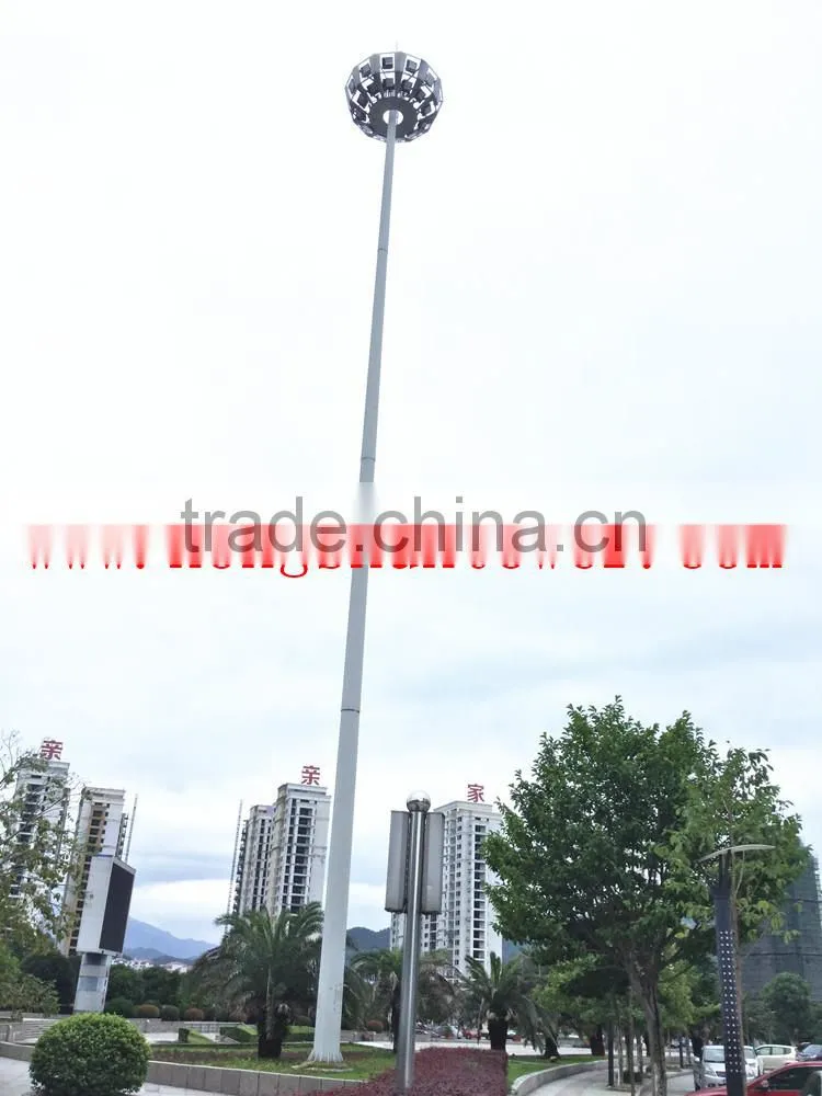 telecommunication monopole antenna tower Square lamp pole