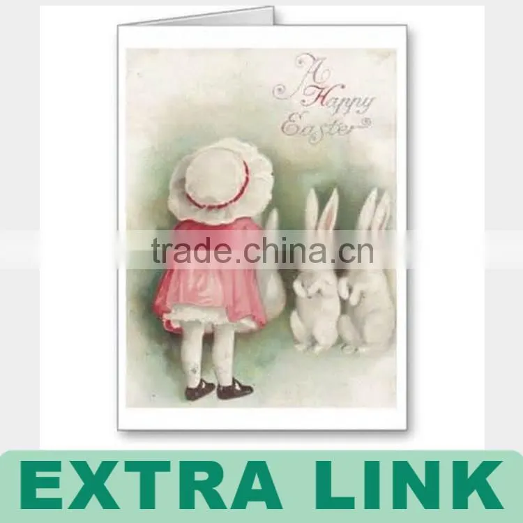Custom Logo Decorative Paper handmade easter cards