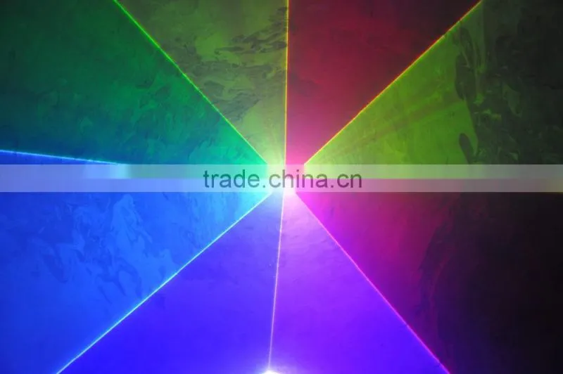2.5W RGB 25kpss ILDA Animation laser light logo projector