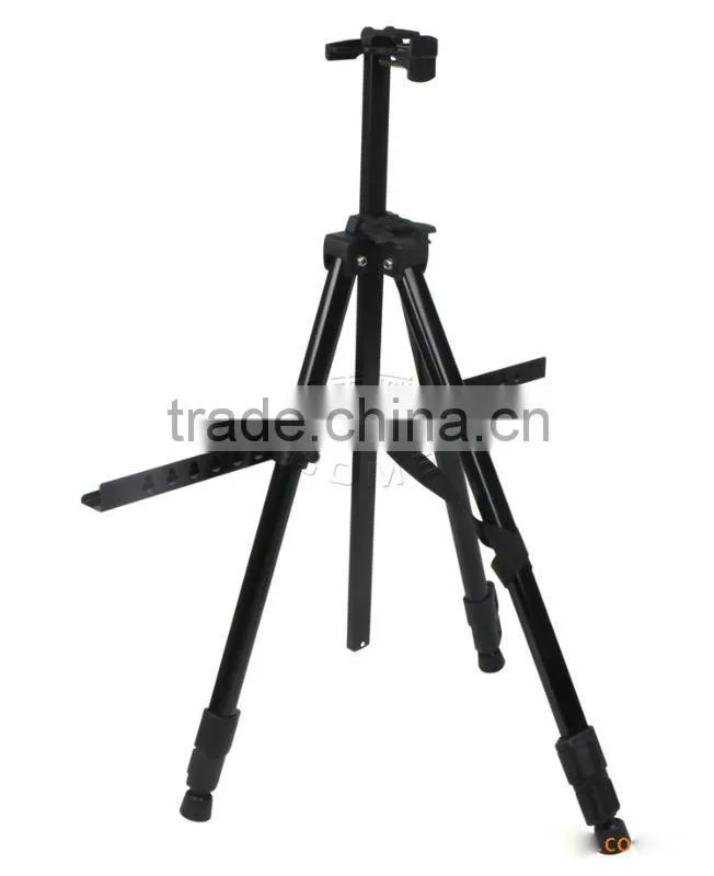 in stock 52-153cm folding metal black tripod easel Artist Painting and Sketch Easel Display Stand