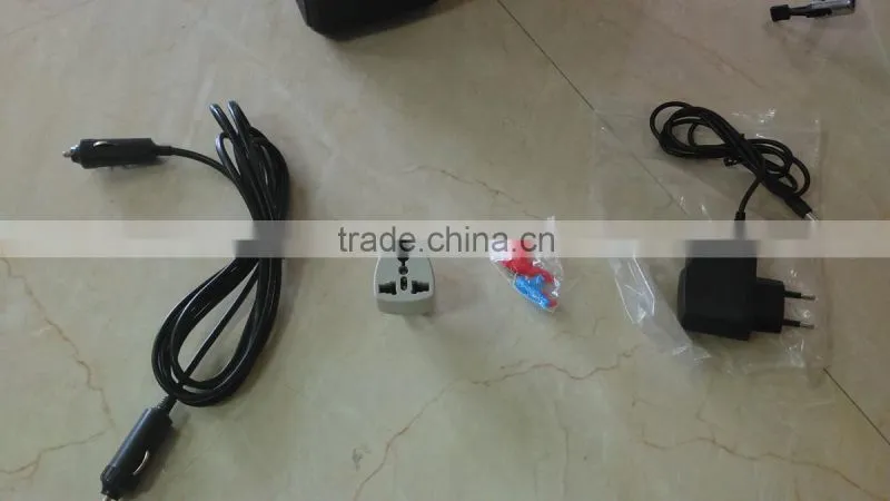 6 in 1 portable power station, air pump, solar charging power