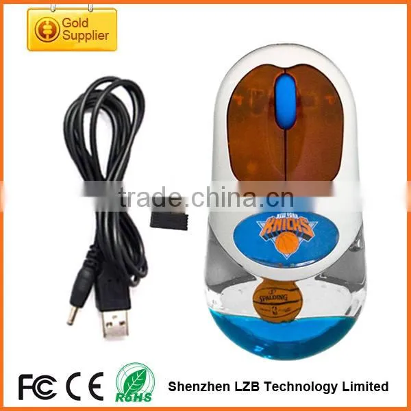liquid wired mouse with floaters/liquid floater mouse/usb liquid mouse folaters