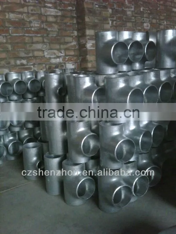 cangzhou galvanized equal tee