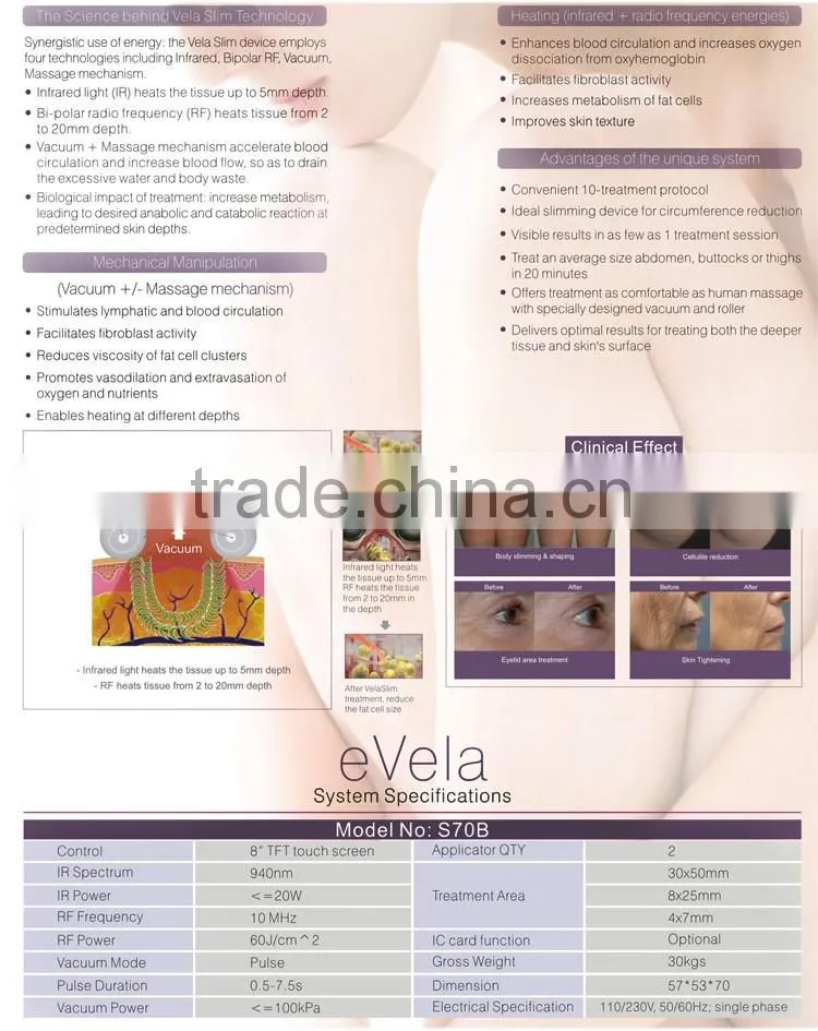 Beauty Device Quick Slim Weight Loss Used Beauty Salon Equipment For Sale / Cellulite Suction Massager