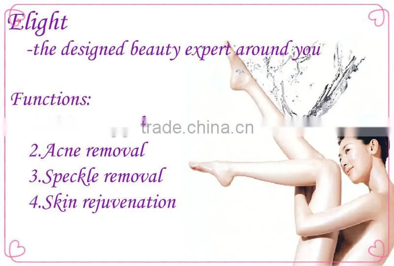hot selling portable elight RF IPL body hair remover
