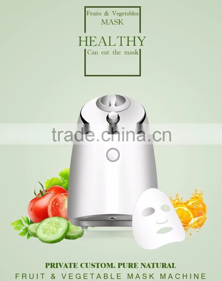 New products pure natural smart DIY mask maker vegetable fruit facial mask making machine