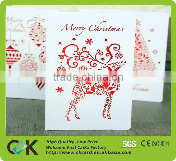 110gsm art card post card/christmas card printing