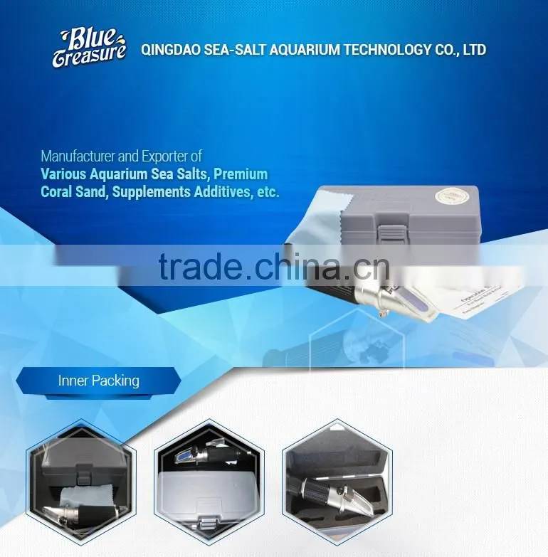 High Quality Portable Salinity Refractometer for Testing Water