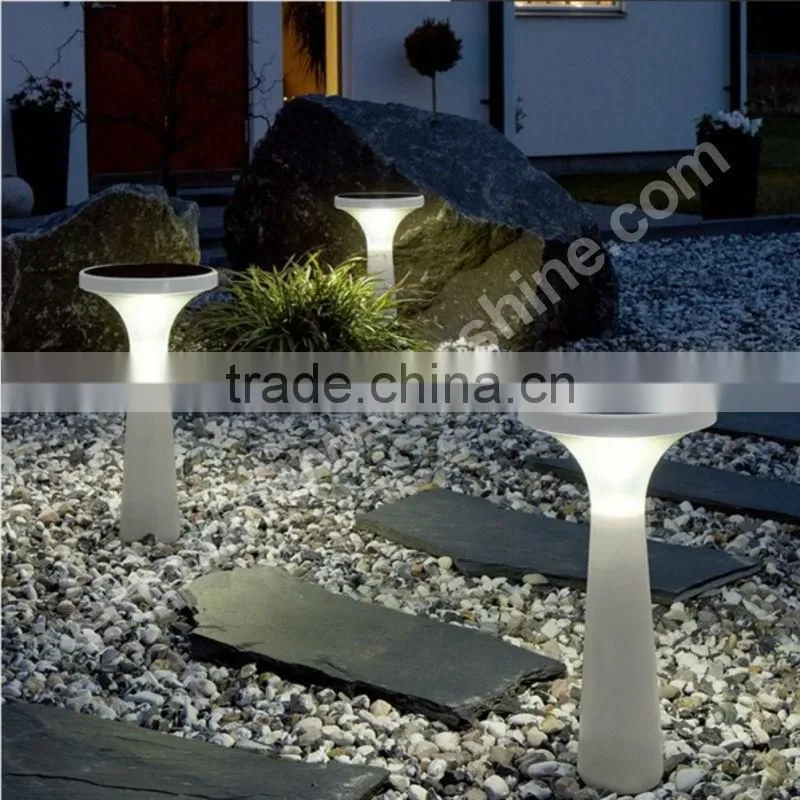 factory price hot sale waterproof led mushroom solar lights for garden
