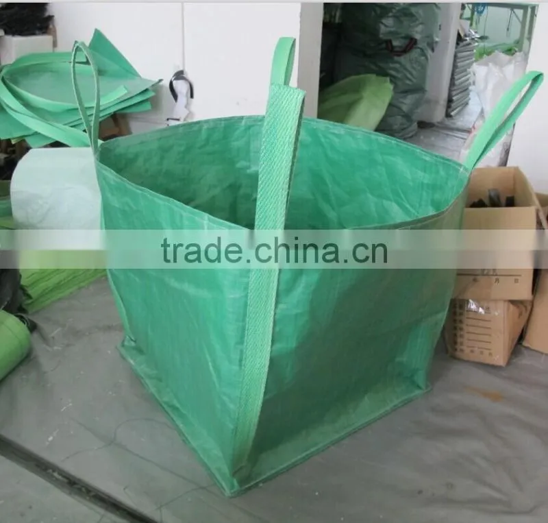 standable printed REACH material garden sack for leaves sack garden waste sack manufacturer