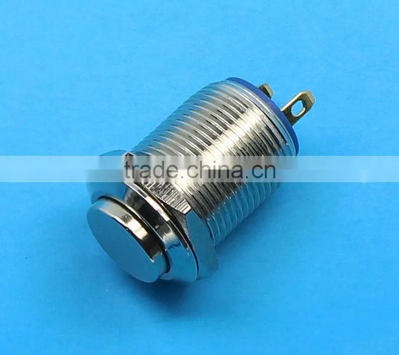 12mm push button switch waterproof 120v