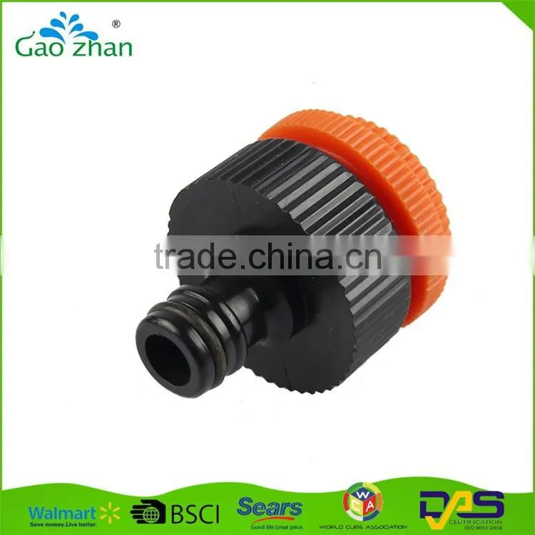 High quality manufacturer Plastic 1/2"-3/4"-1" female hose connector tap connector