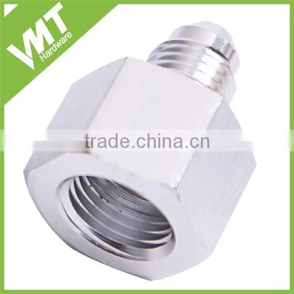 Male Hex Nipple Anodized Aluminum AN10 Flared Fittings Reducing Coupling