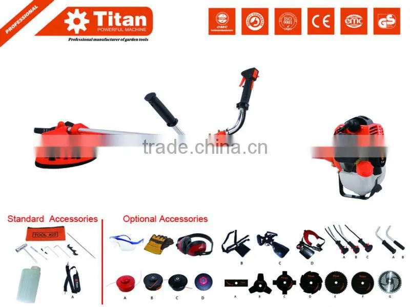 26CC brush cutter, gasoline brush cutter, gasoline grass trimmer, 2 storke, with CE,GS,EU2 CERTIFICATIONS