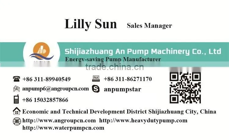 High pressure multistage hot water circulation pump