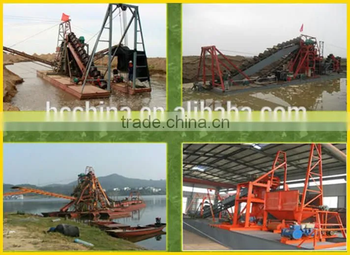 gold dredger & dredging equipment