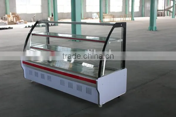 Hot sale display refrigerator showcase,cake showcase,cake display cabinet