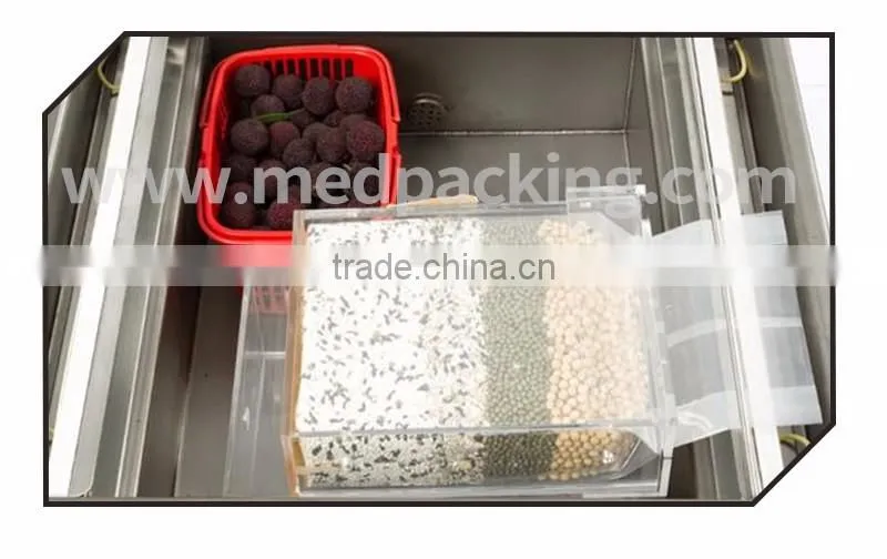 DZ-500-2D single chamber vacuum packaging machine for food