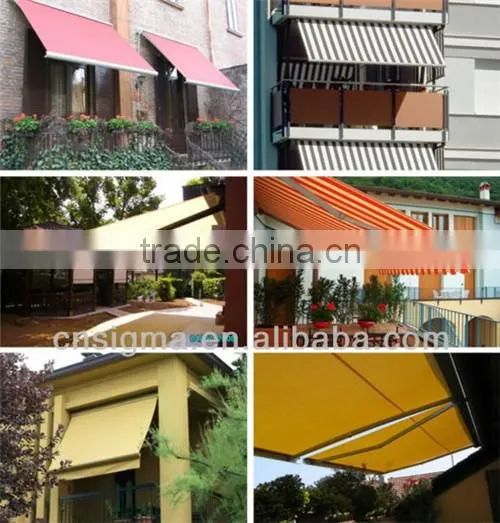 2016 Sigma coffee shop Retractable Awning balcony Half-cassette Awning