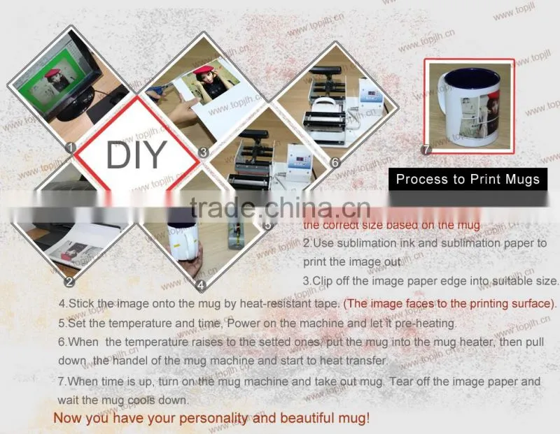 Blank ceramic white mugs coated mugs Sublimation customised mugs