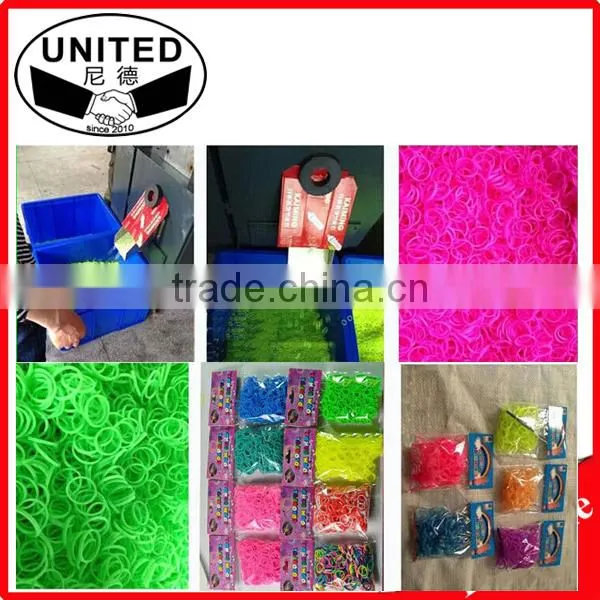 wholesale bulk elastic bracelet rubber crazy loom bands
