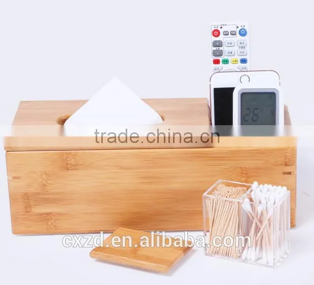 Many can be custom-made wooden tissue box