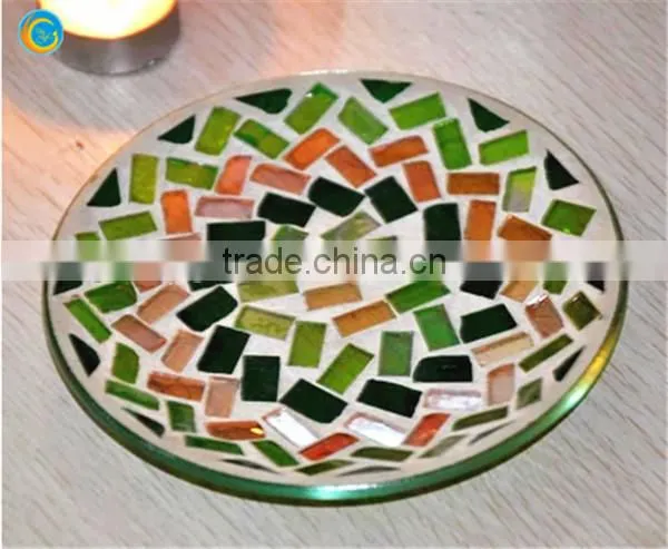 Hand Crafted Mosaic Glass Bowl