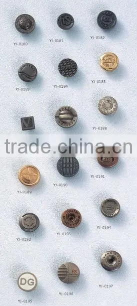 KMJ-2113 professional high quality metal clothed snap buttons