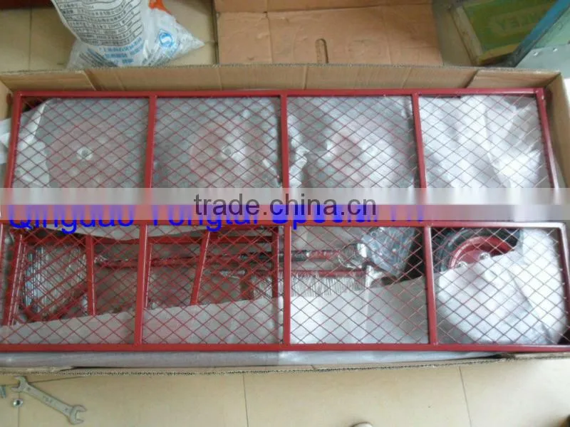 Steel Mesh Garden Wagon Cart