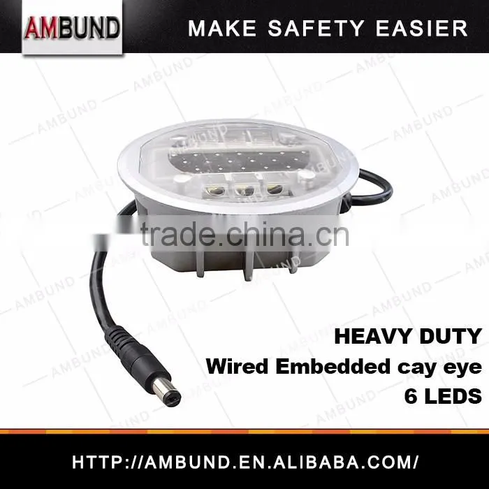 Heavy duty Embedded road stud - Solar and Cable type