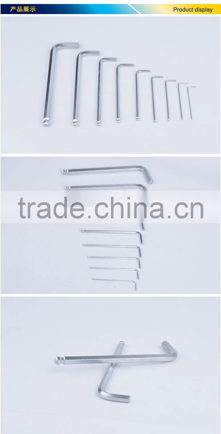 CR-V ball end hex spanner,car repairing hex spanner,auto hex key spanner