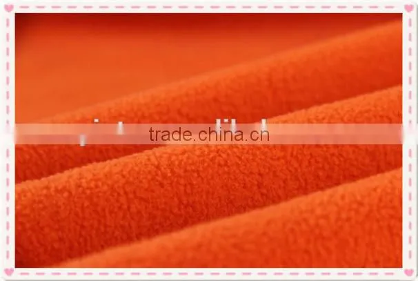 Hot sale 100% polyester fabric polar fleece for coats,tricot fabric polar fleece