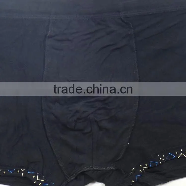 Long time Wholesale printing bamboo fiber sexy boxer men briefs underwear