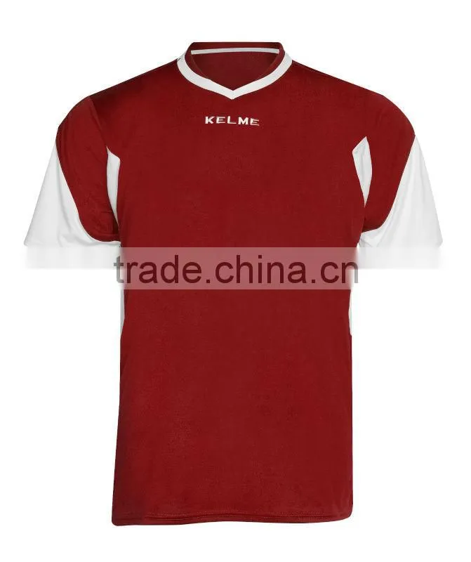 man gender cheap polyester soccer t-shirts