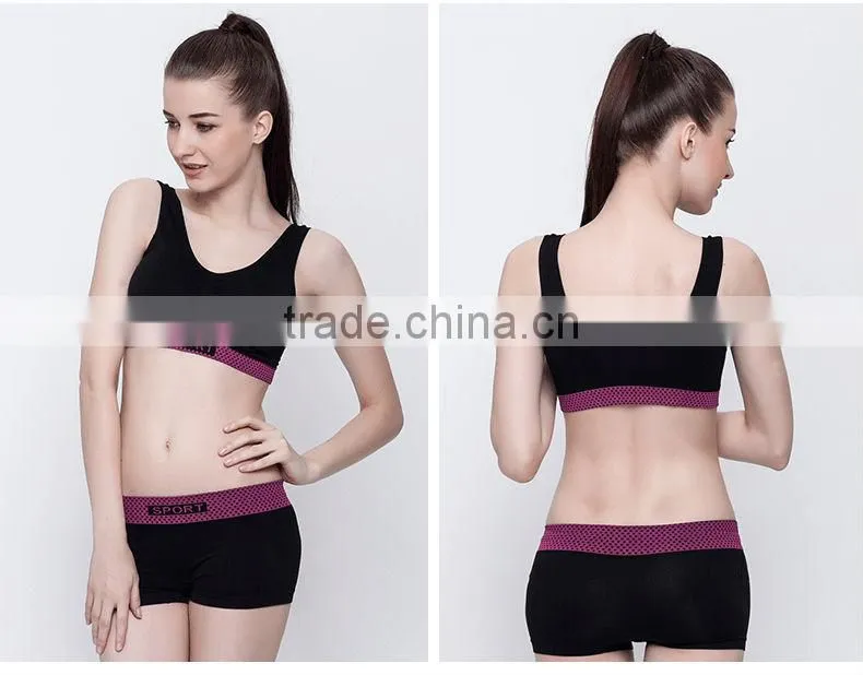 Factory Provide New Style Sex Seamless Japanese Girl Bra Panty Set