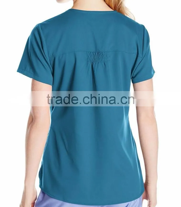 Latest design nurse scrub uniform medical uniform
